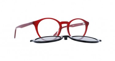 Invu | O | M4215 | D Transp Red - Clip-On