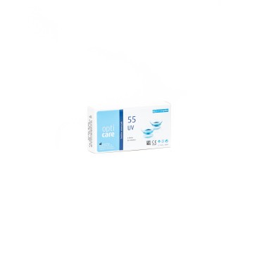 Opticare 55 UV - Lente mensal - Embalagem 6 lentes
