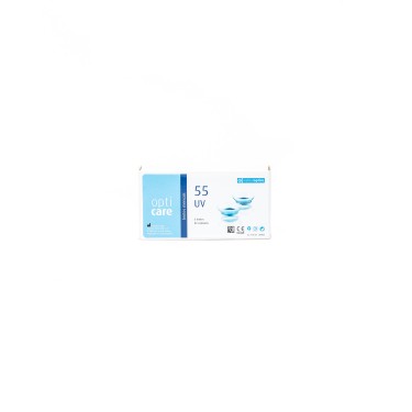 Opticare 55 UV - Lente mensal - Embalagem 6 lentes