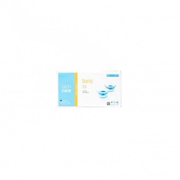Opticare Toric 55 - Lente mensal - Embalagem 3 len